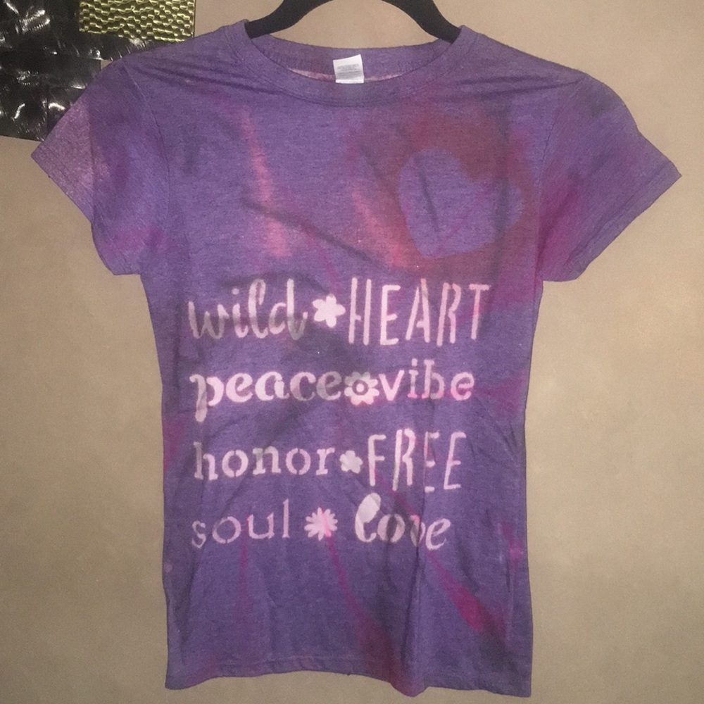 Custom Woodstock inspired fitted tee